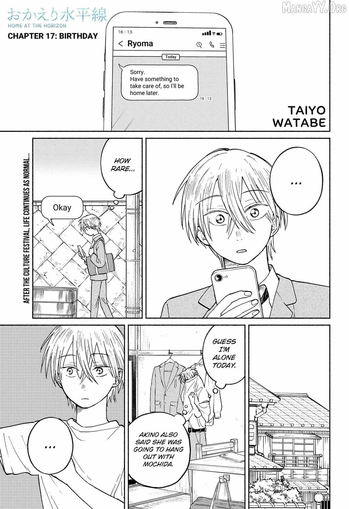 Read Home at the Horizon Manga Online