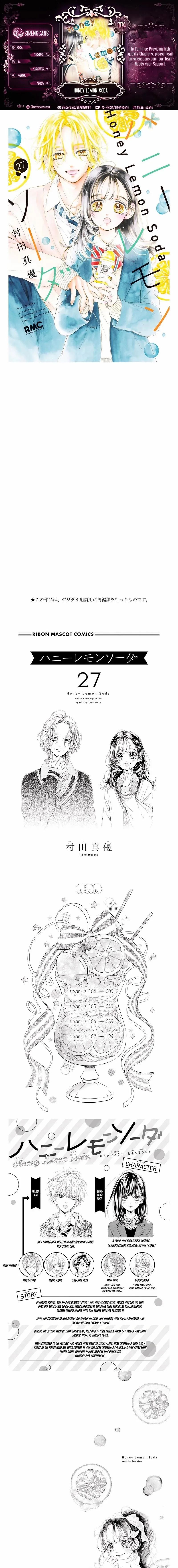 Read Honey Lemon Soda Manga Online