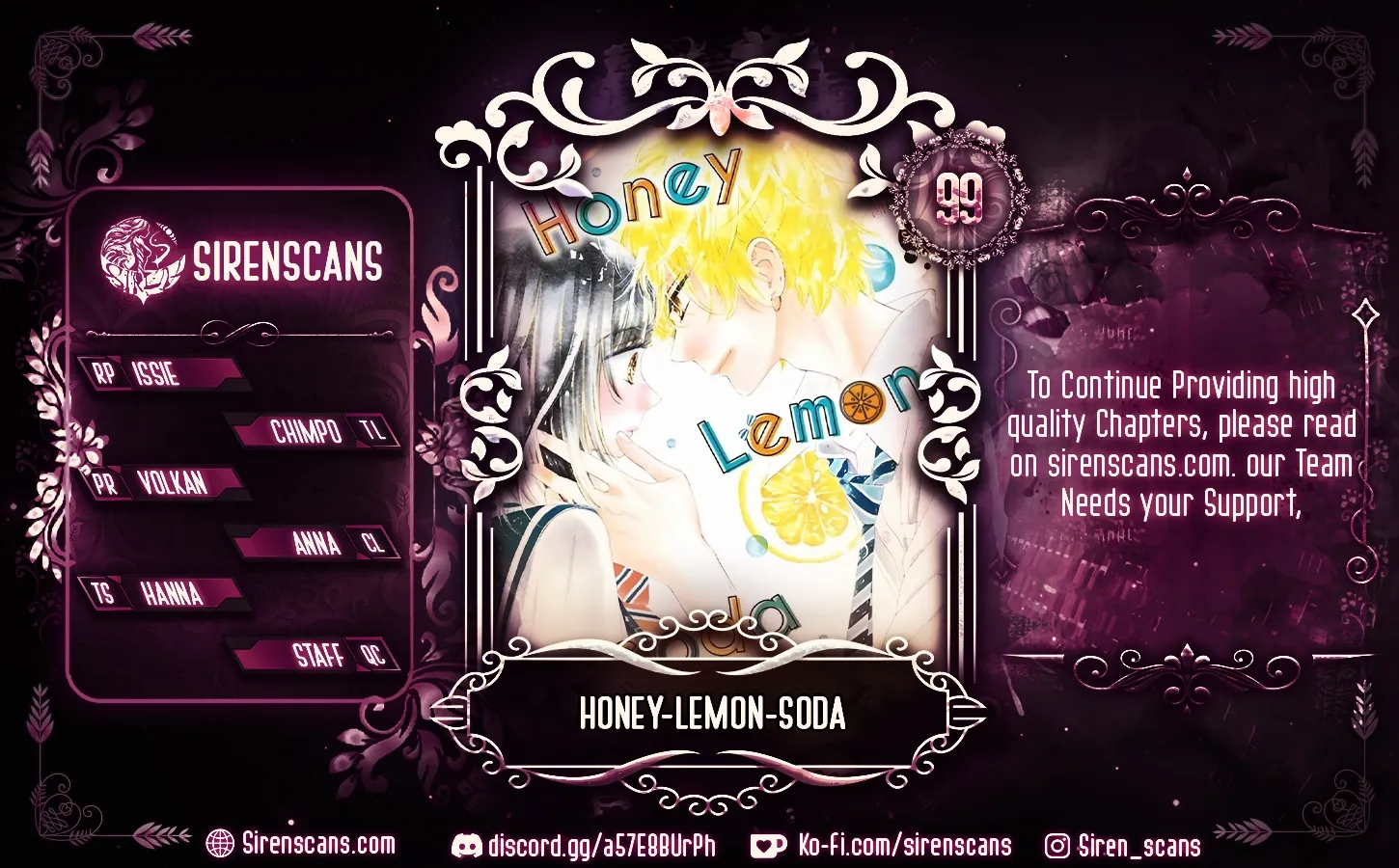 Read Honey Lemon Soda Manga Online