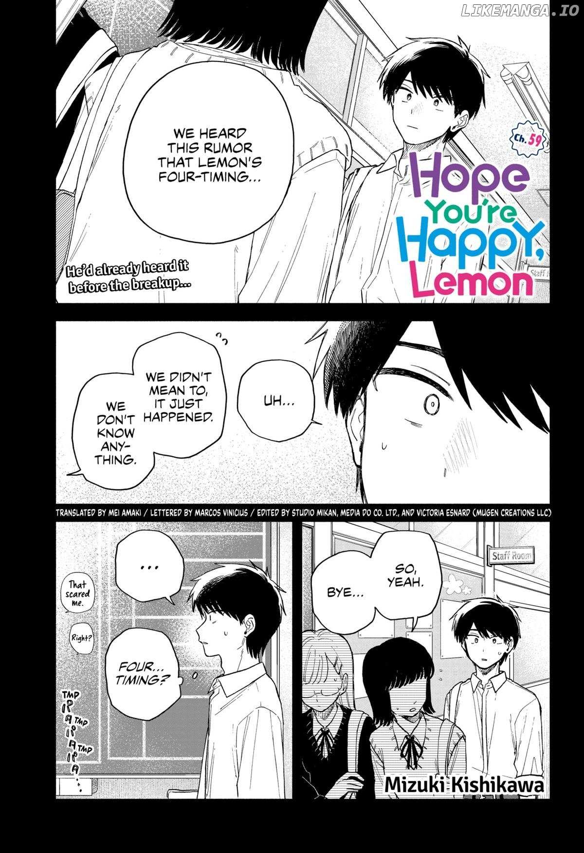 Read Hope You're Happy, Lemon Manga Online