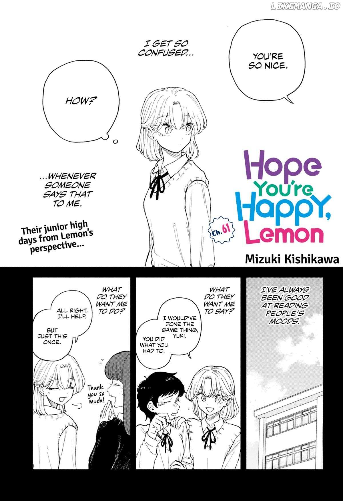 Read Hope You're Happy, Lemon Manga Online