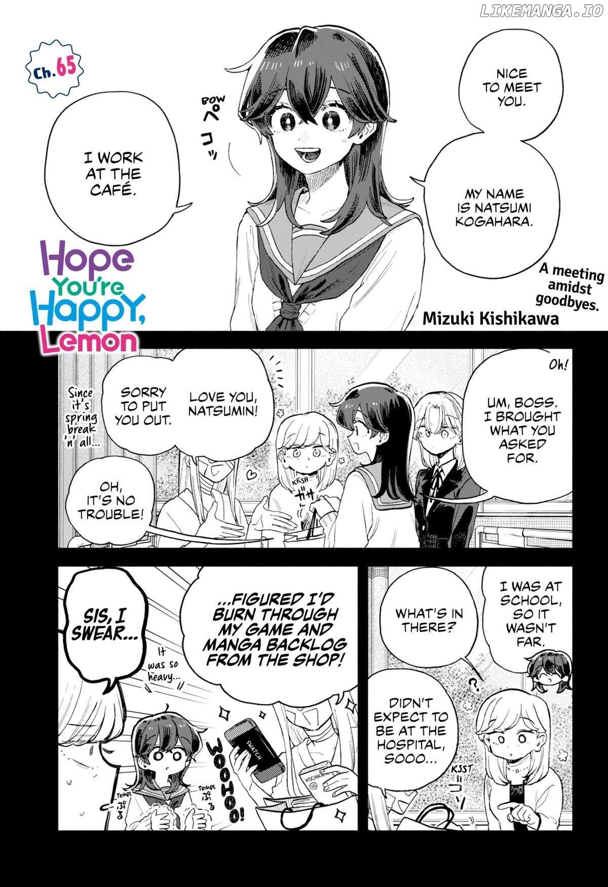 Read Hope You're Happy, Lemon Manga Online
