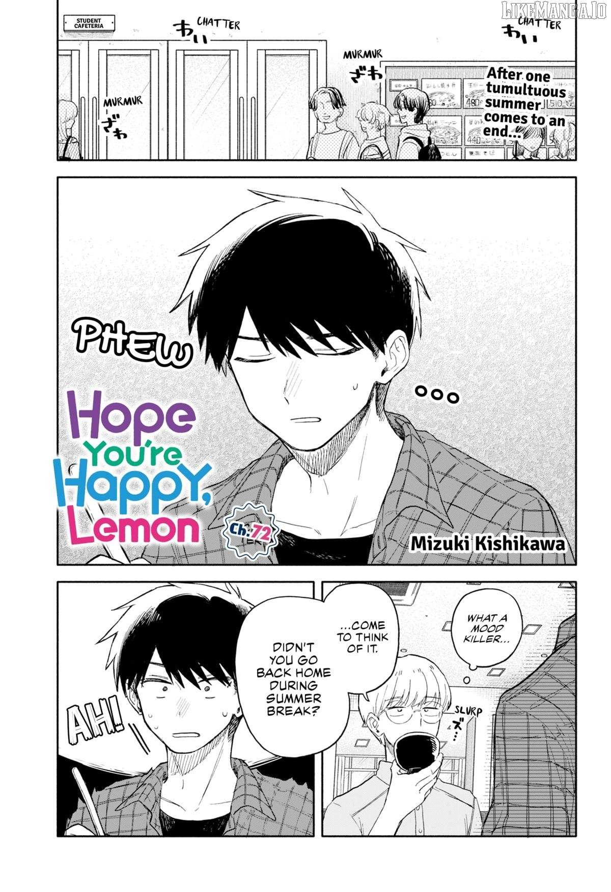 Read Hope You're Happy, Lemon Manga Online
