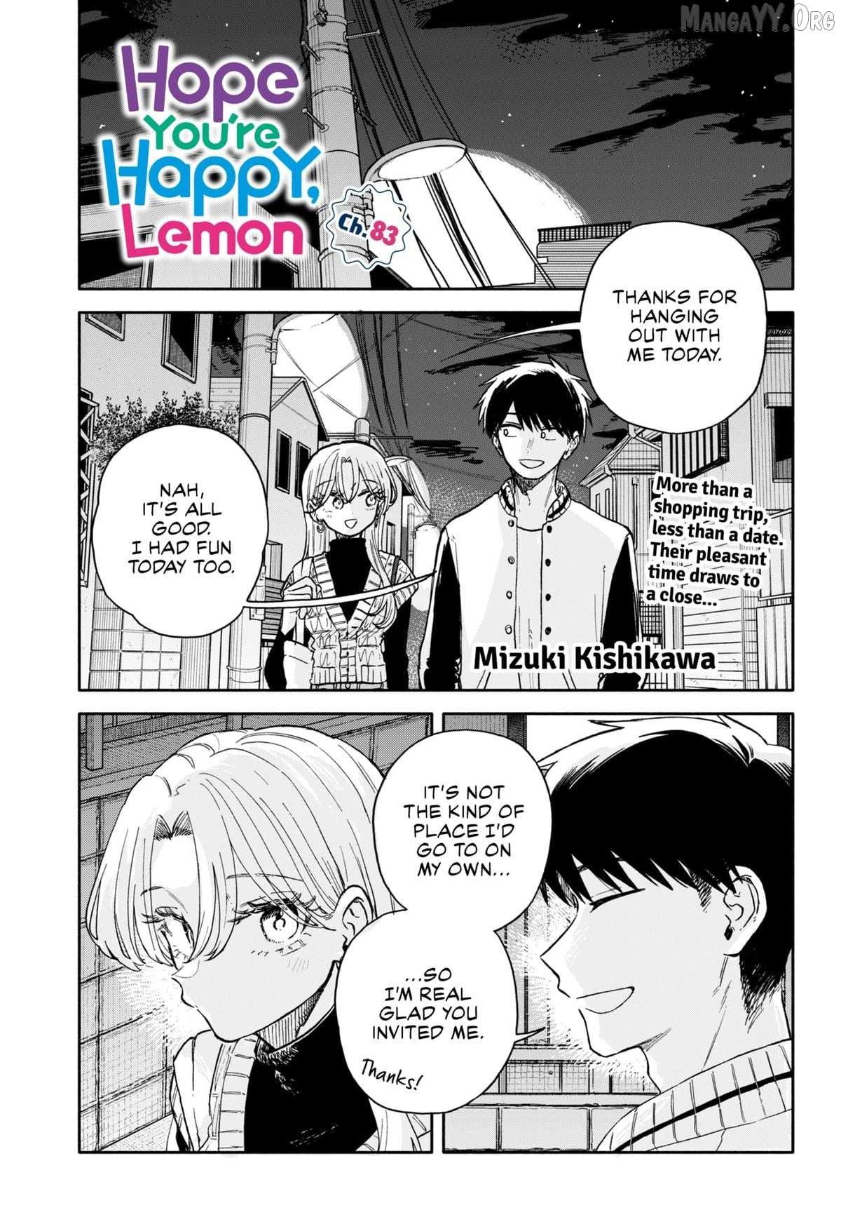 Read Hope You're Happy, Lemon Manga Online