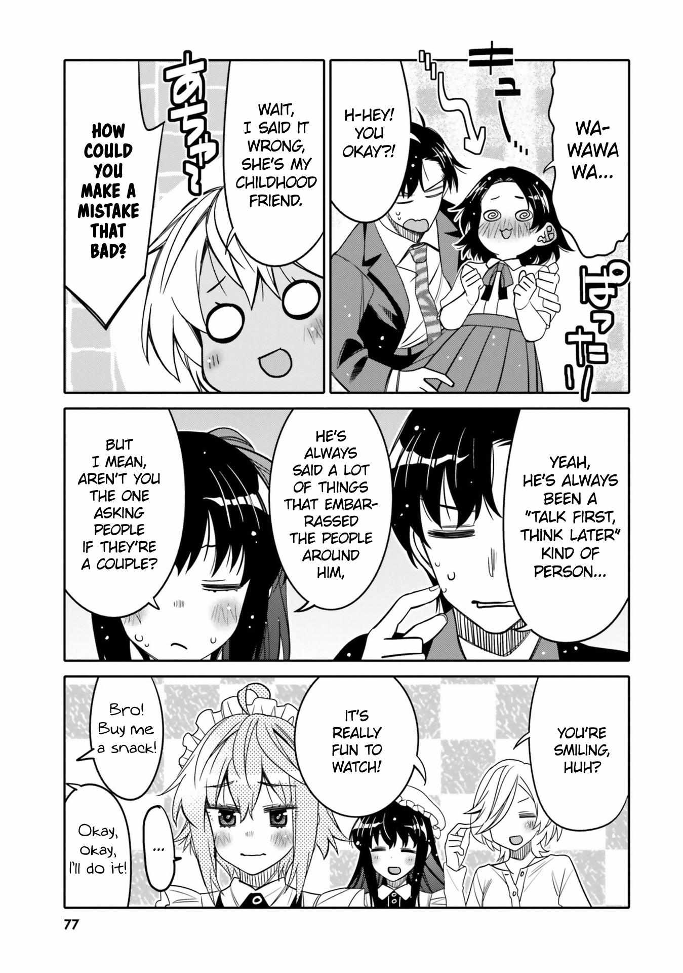 Read I Am Worried That My Childhood Friend Is Too Cute! Manga Online