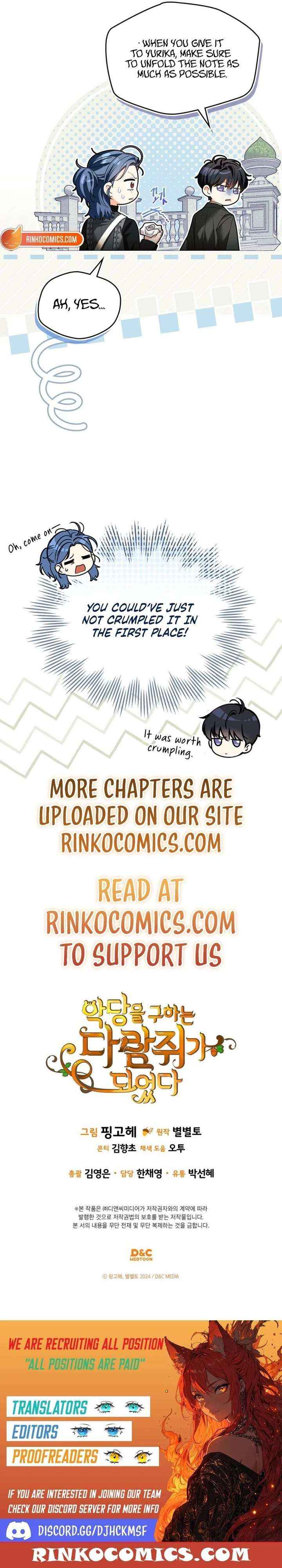 Read I Became A Squirrel Saving The Villain Manga Online