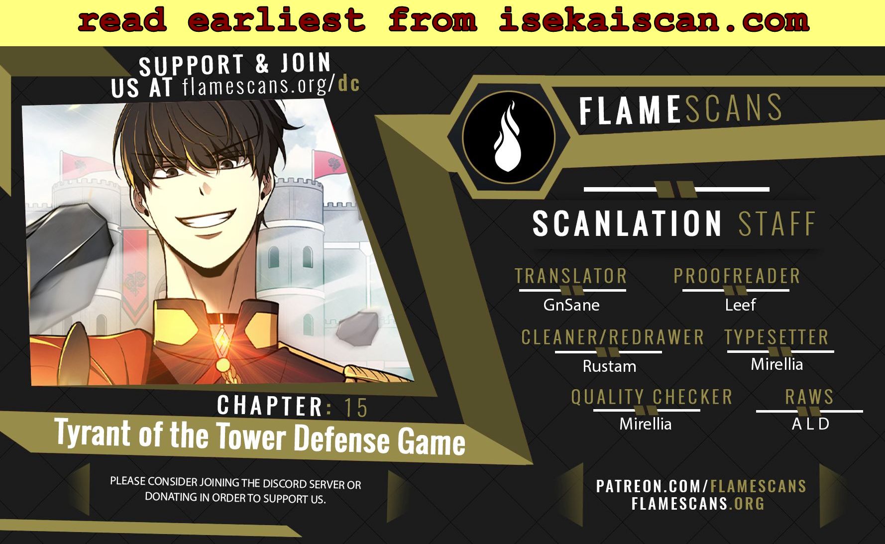 Read I Became the Tyrant of a Defence Game Manga Online