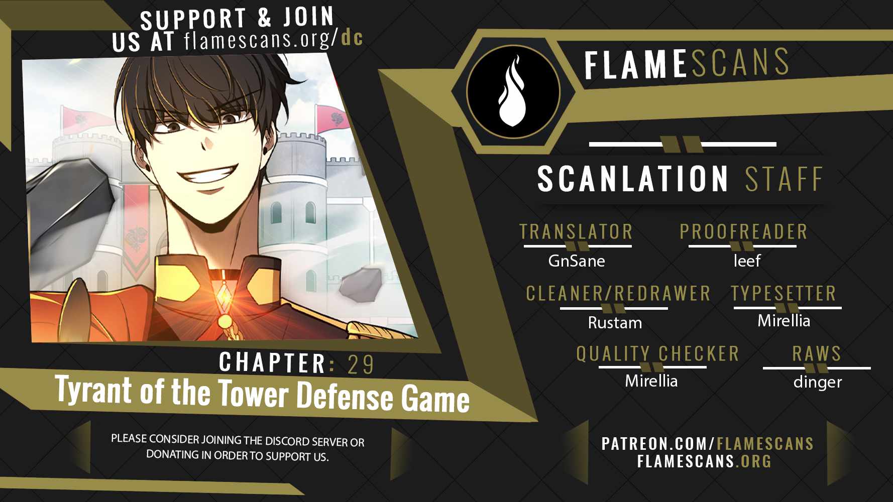 Read I Became the Tyrant of a Defence Game Manga Online