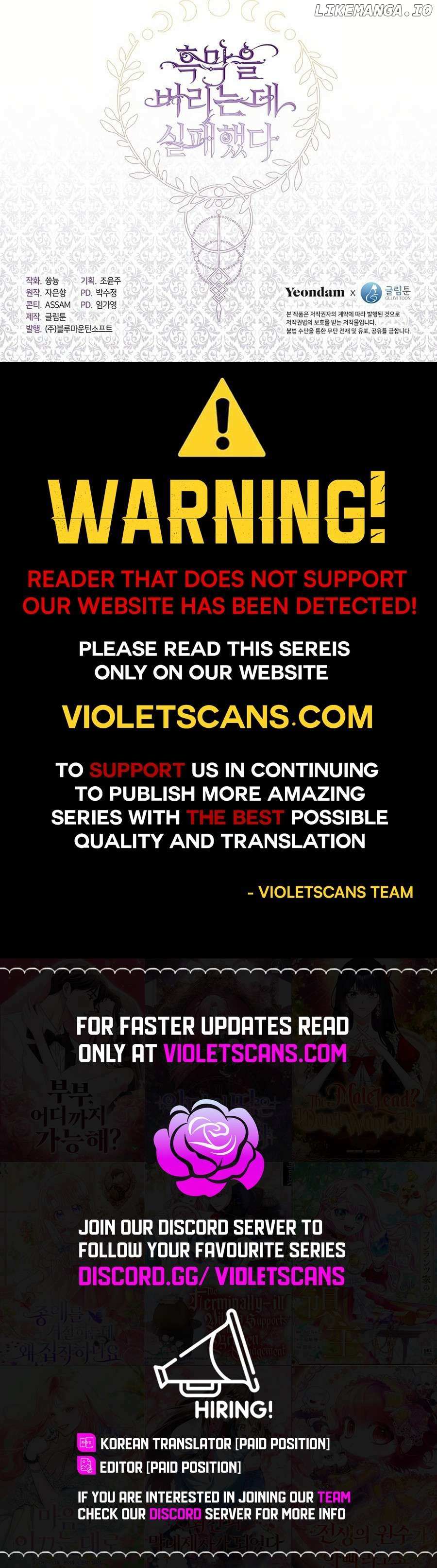 Read I Failed To Throw The Villain Away Manga Online