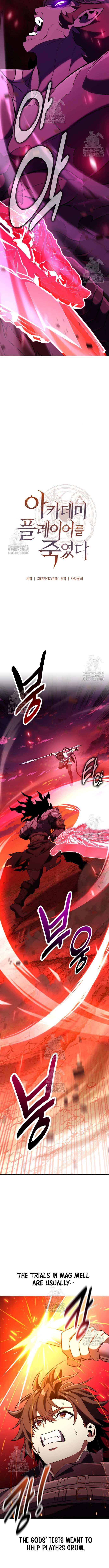 Read I Killed an Academy Player Manga Online