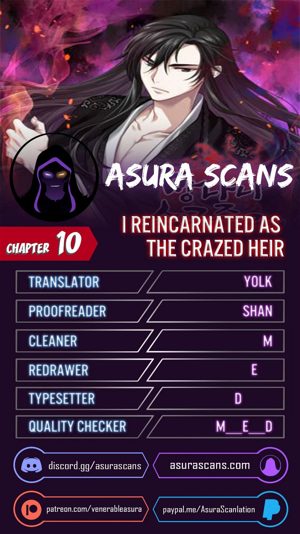 Read I Reincarnated As The Crazed Heir Manga Online