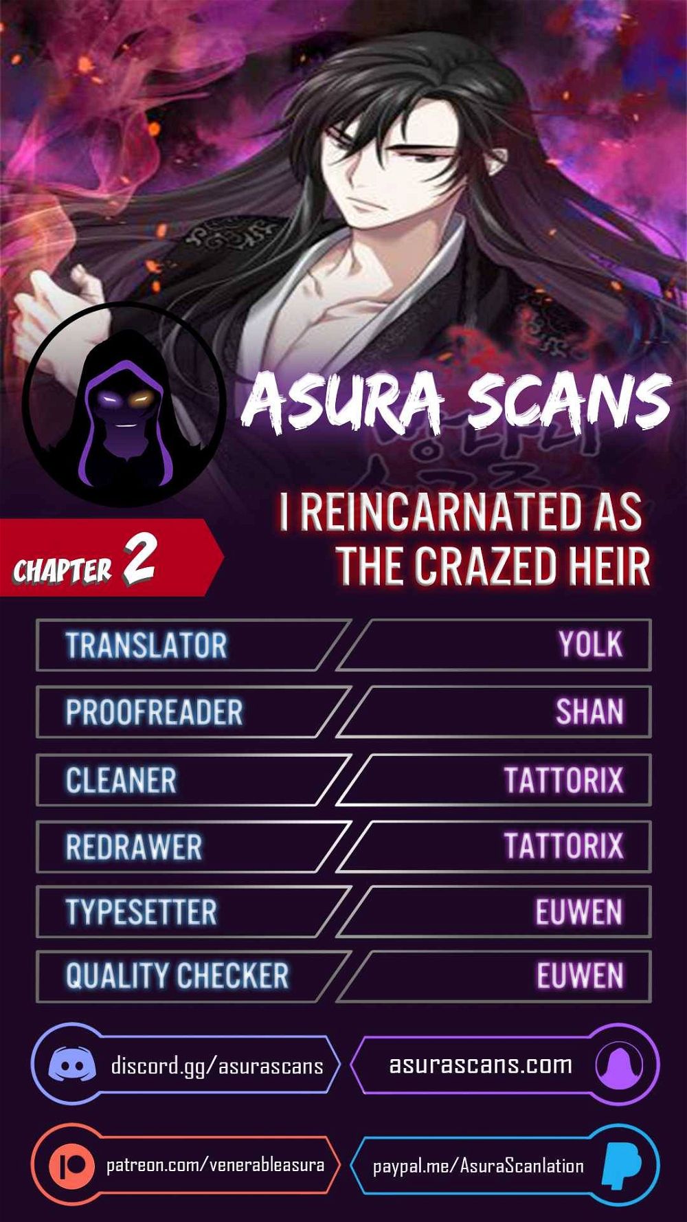 Read I Reincarnated As The Crazed Heir Manga Online