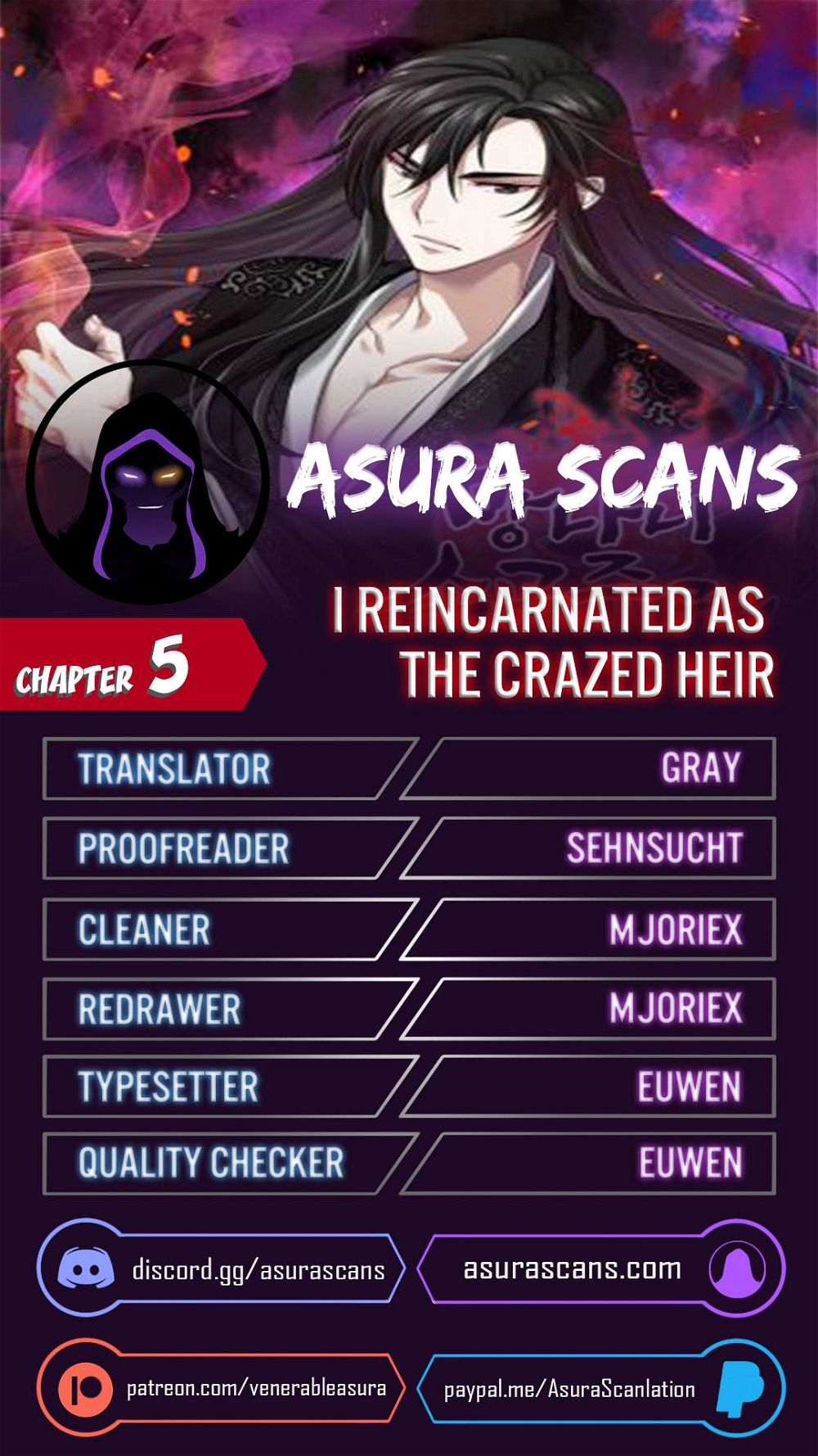 Read I Reincarnated As The Crazed Heir Manga Online