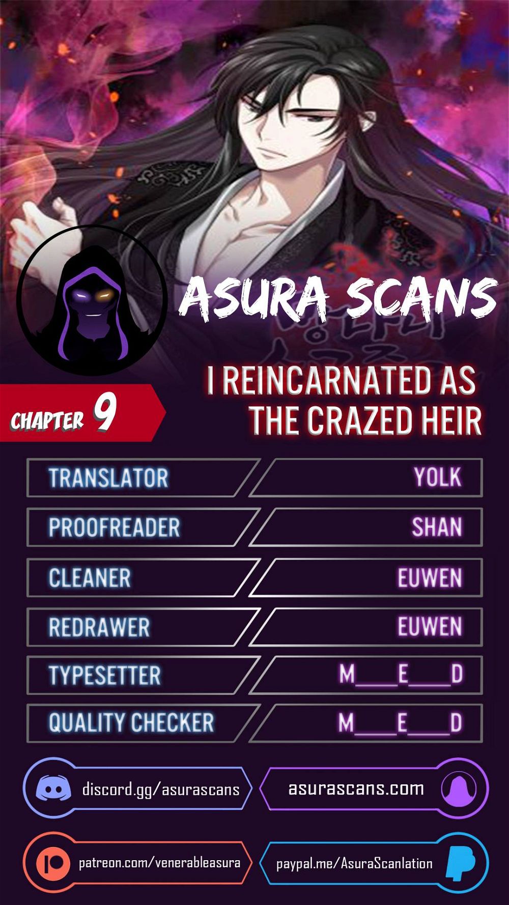 Read I Reincarnated As The Crazed Heir Manga Online