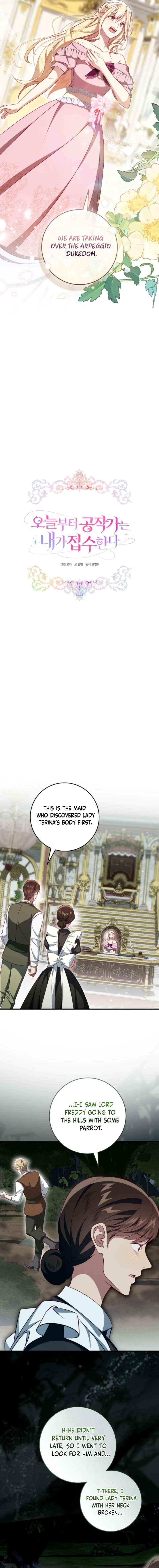 Read I Will Take The Duchy From Today Manga Online