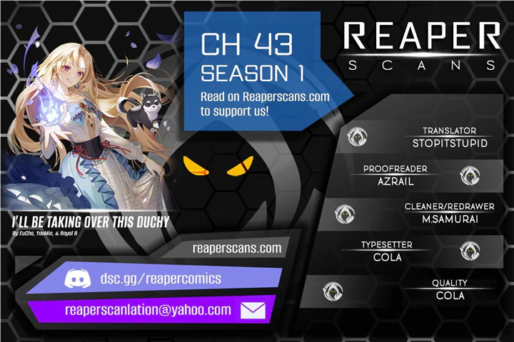 Read I Will Take The Duchy From Today Manga Online