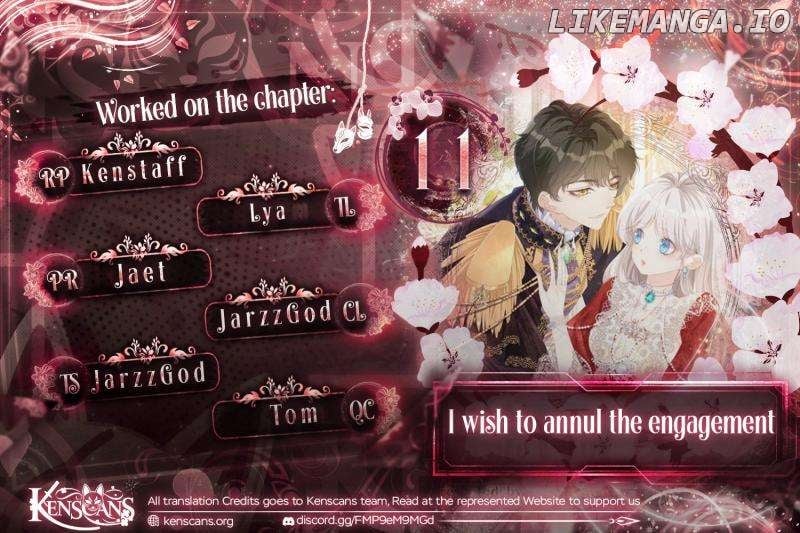 Read I wish to annul the engagement Manga Online