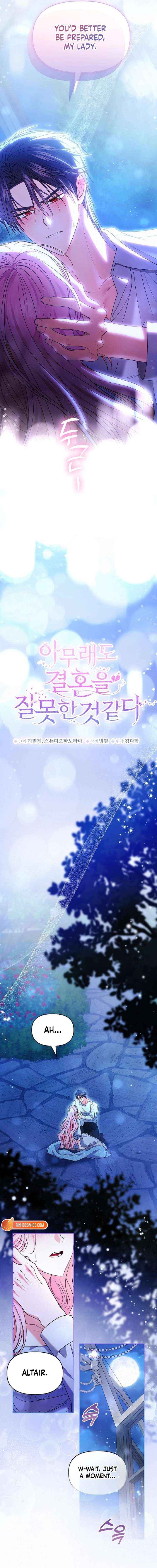 Read I’ve Probably Made a Mistake in Getting Married Manga Online