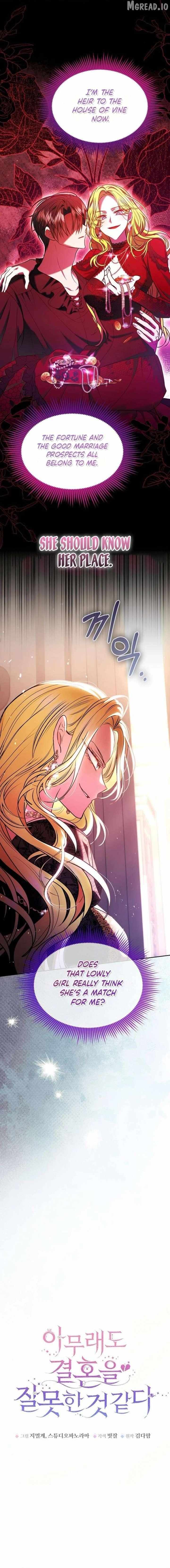 Read I’ve Probably Made a Mistake in Getting Married Manga Online