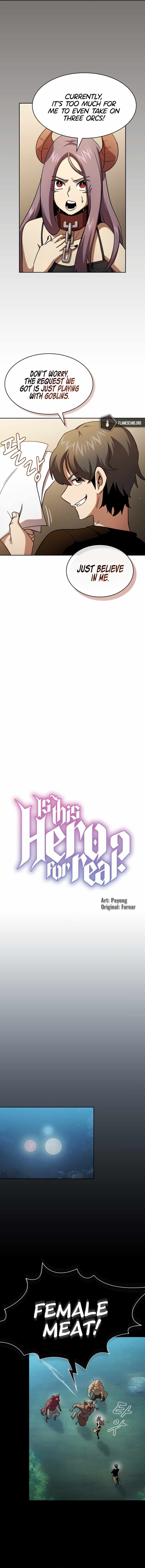 Read Is This Hero for Real Manga Online