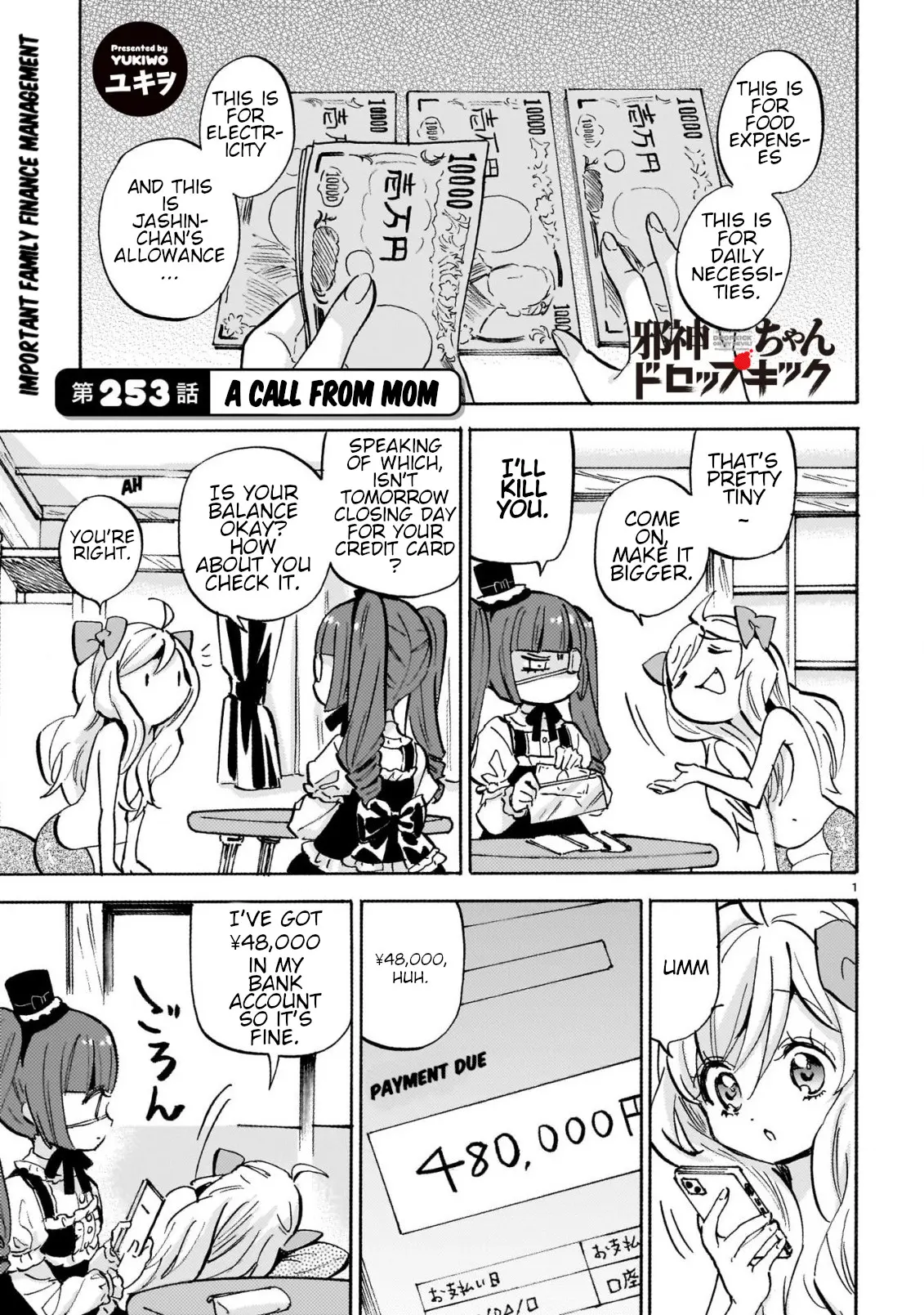 Read Jashin-chan Dropkick Manga Online