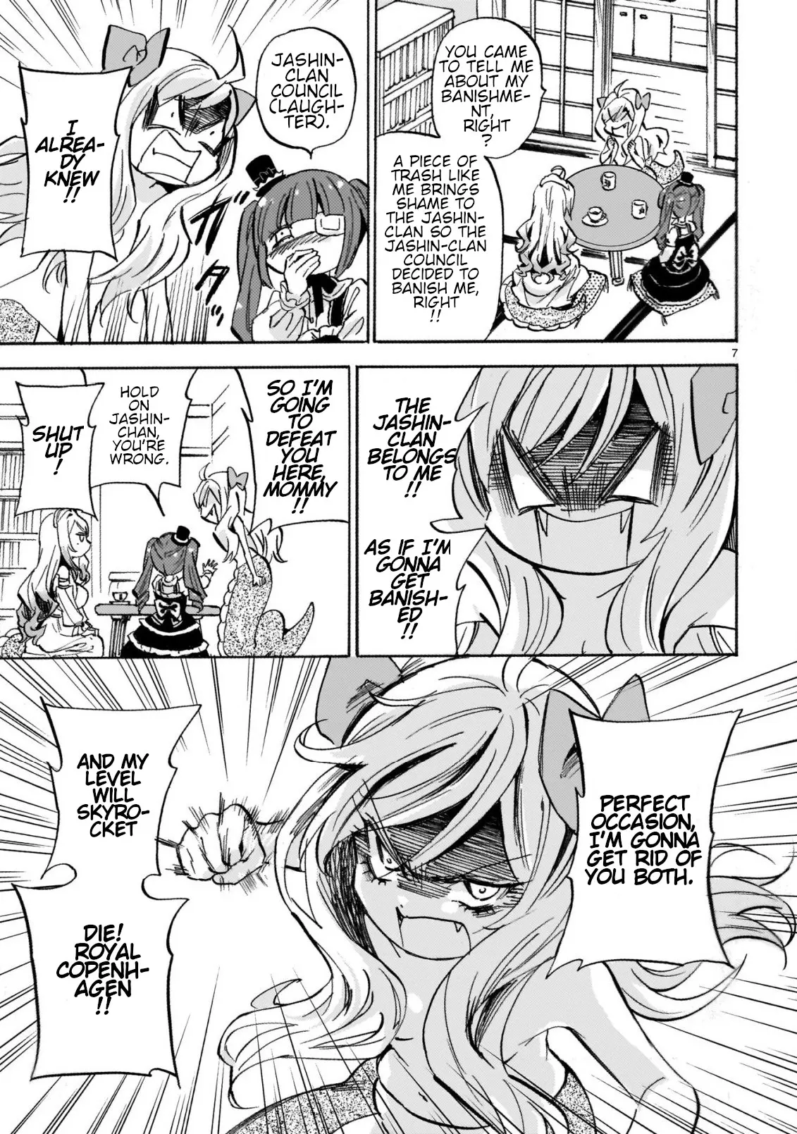 Read Jashin-chan Dropkick Manga Online