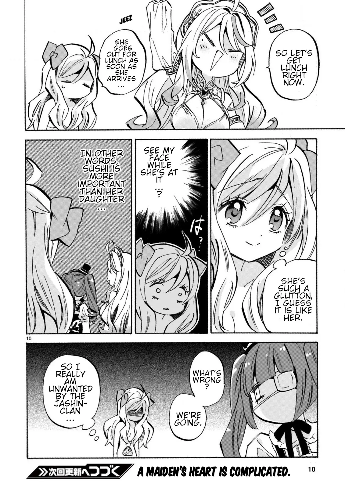 Read Jashin-chan Dropkick Manga Online