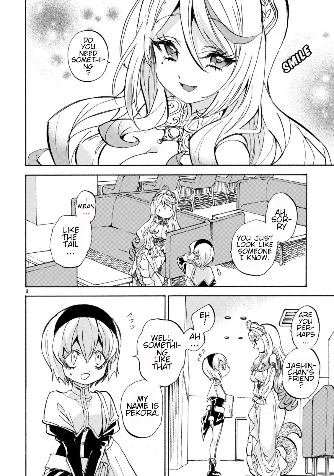 Read Jashin-chan Dropkick Manga Online