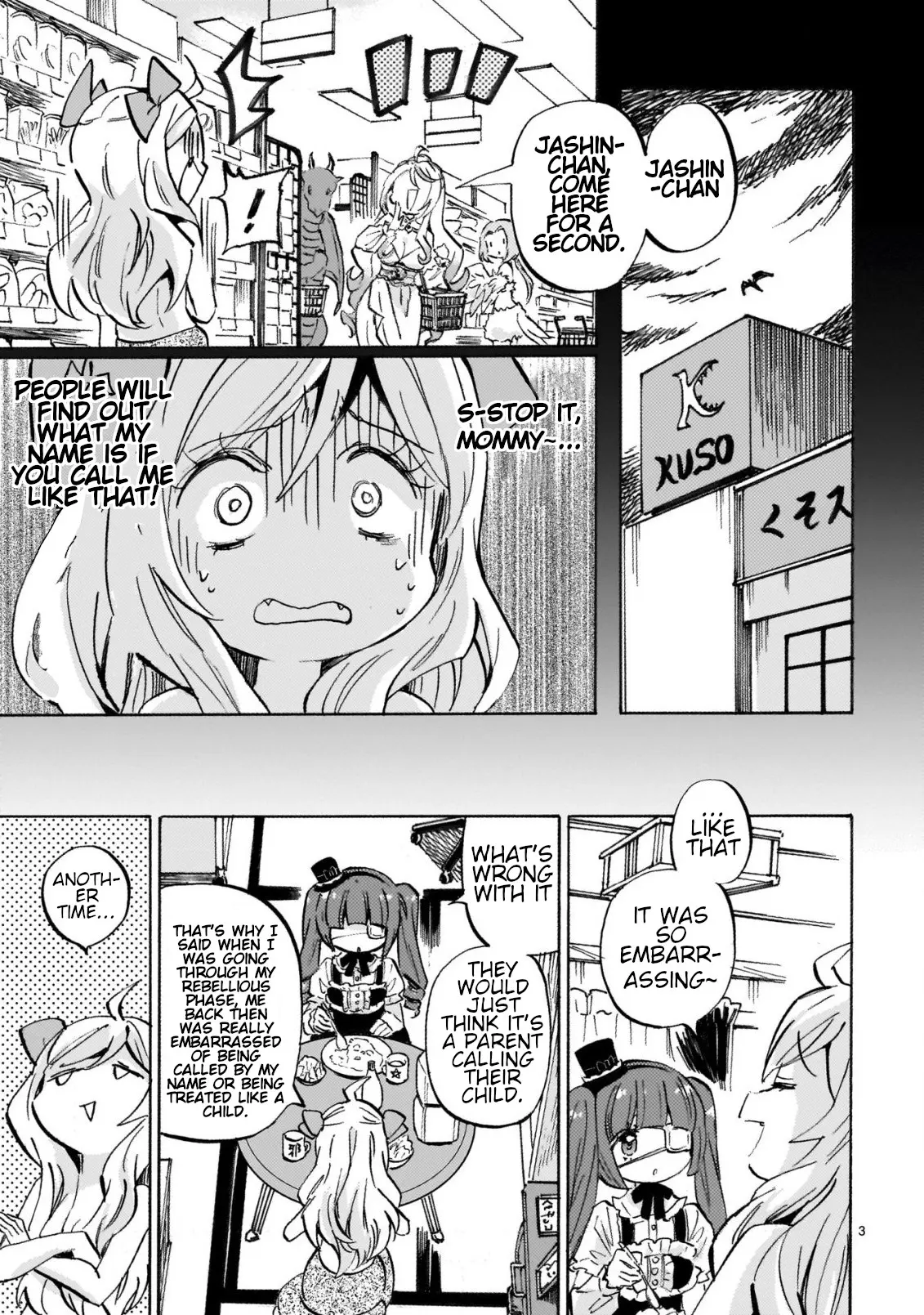 Read Jashin-chan Dropkick Manga Online
