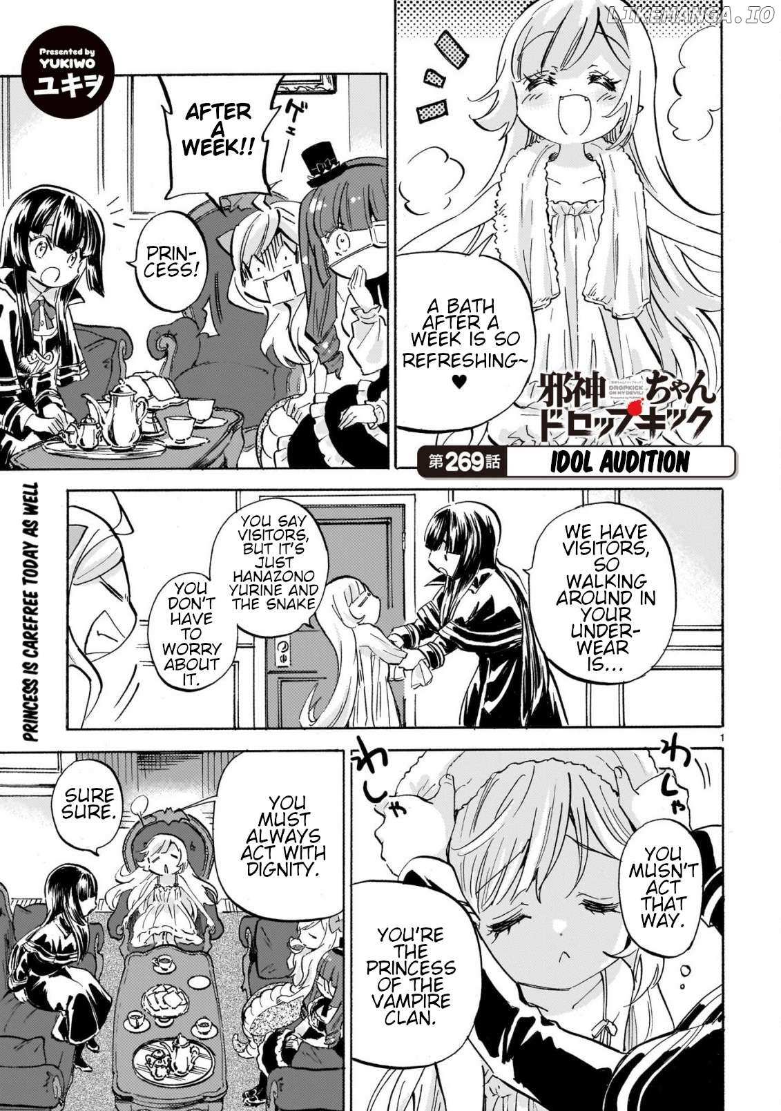 Read Jashin-chan Dropkick Manga Online