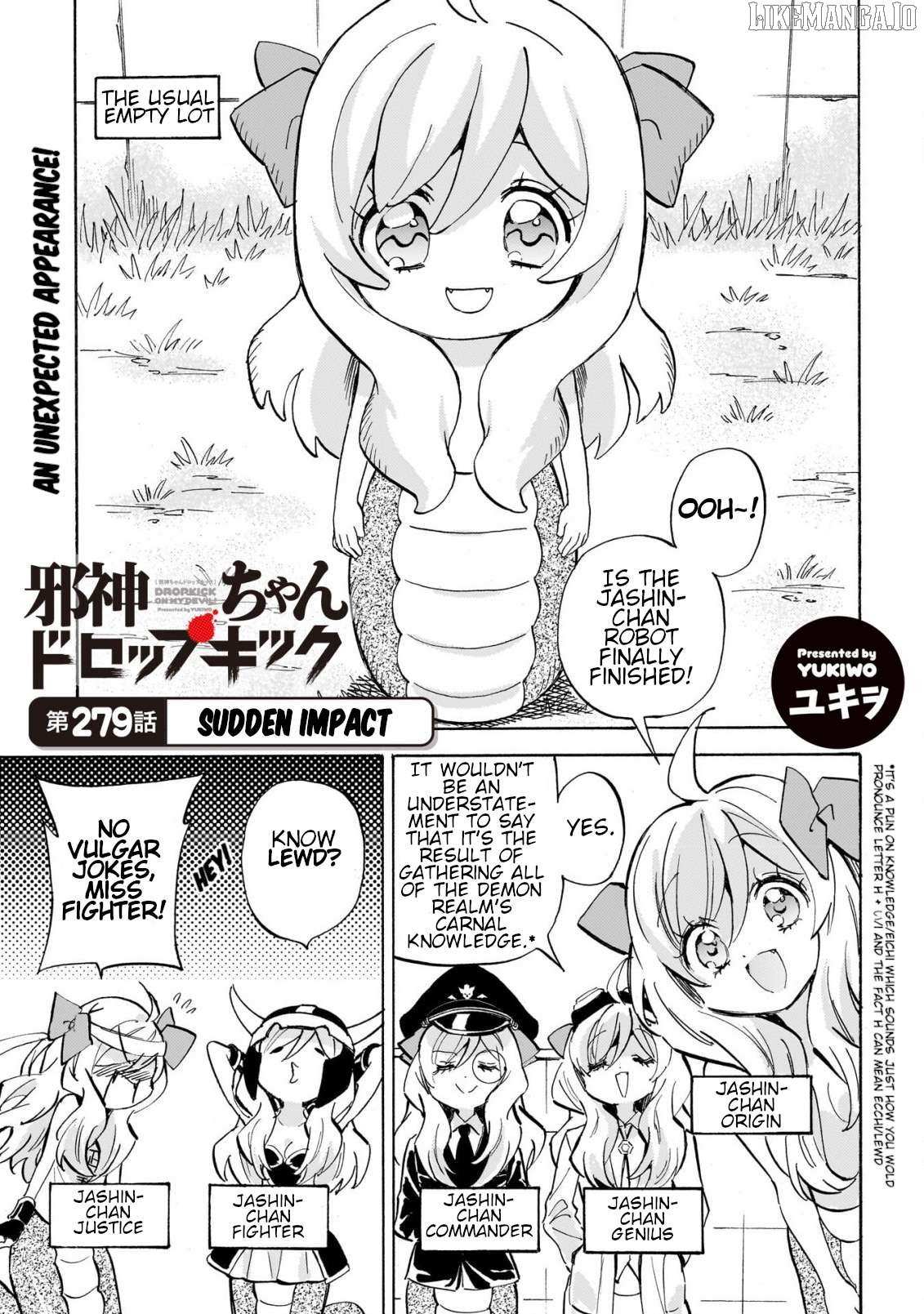 Read Jashin-chan Dropkick Manga Online