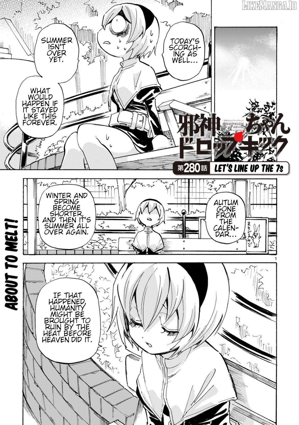 Read Jashin-chan Dropkick Manga Online