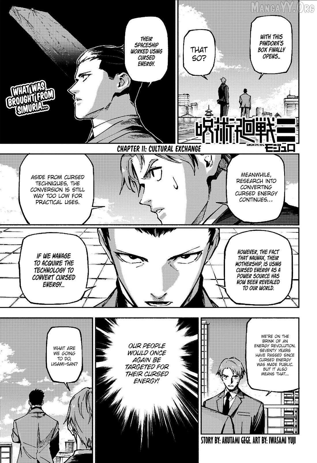Read Jujutsu Kaisen Modulo Manga Online