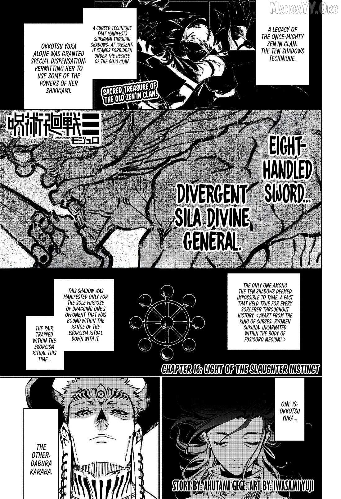 Read Jujutsu Kaisen Modulo Manga Online