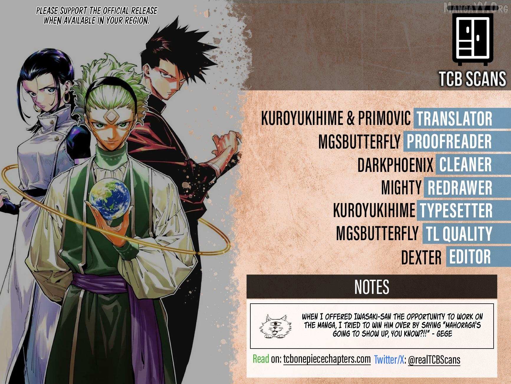 Read Jujutsu Kaisen Modulo Manga Online