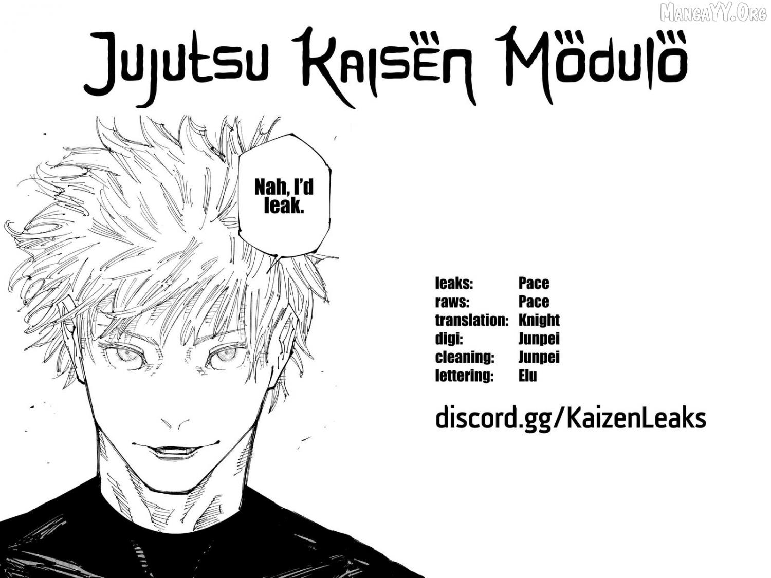 Read Jujutsu Kaisen Modulo Manga Online