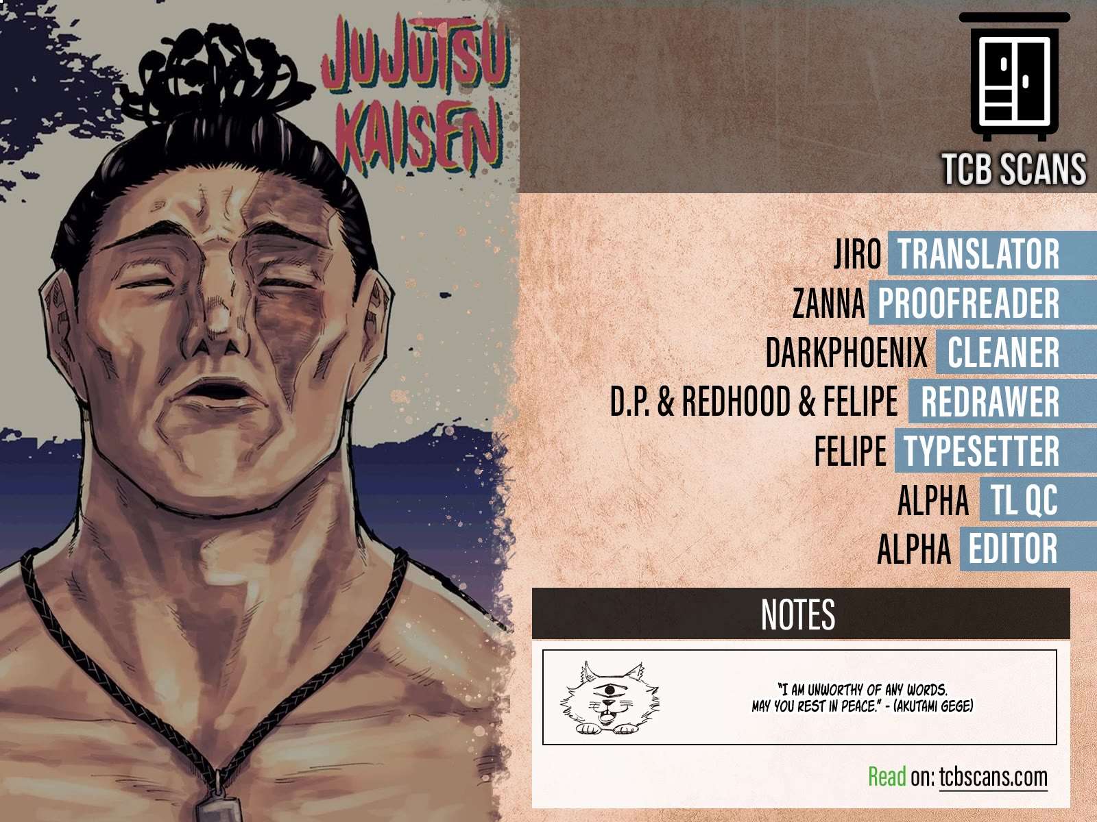 Read Jujutsu Kaisen Manga Online