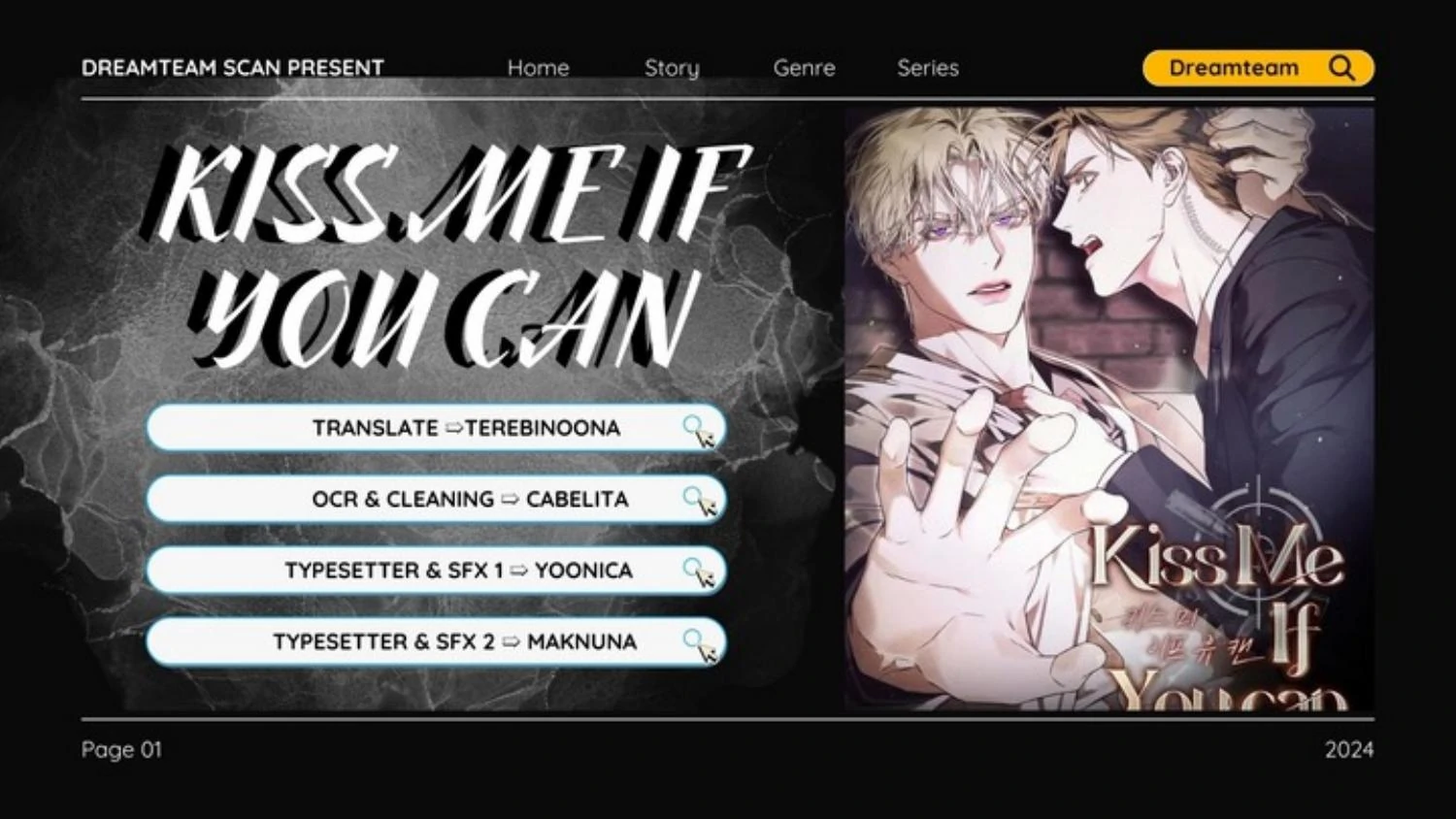Read Kiss Me If You Can Manga Online