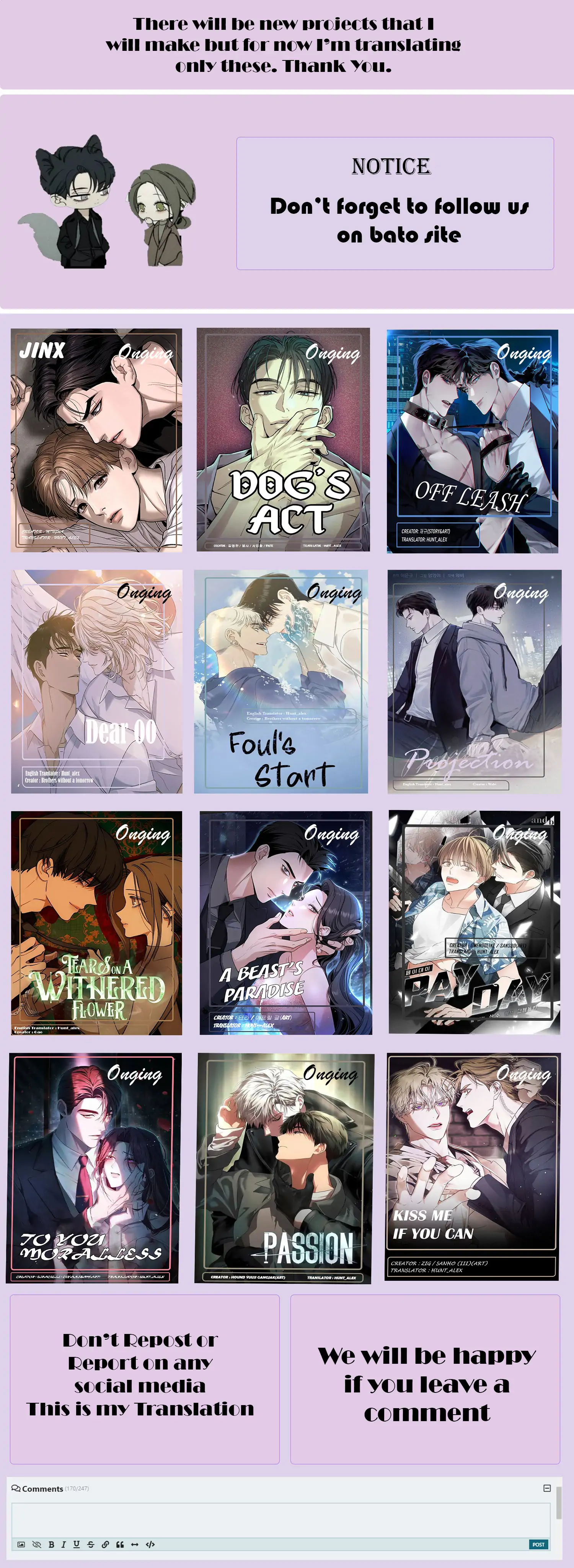 Read Kiss Me If You Can Manga Online