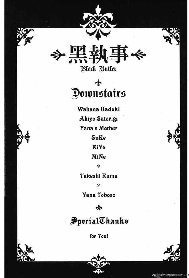 Read Kuroshitsuji Manga Online
