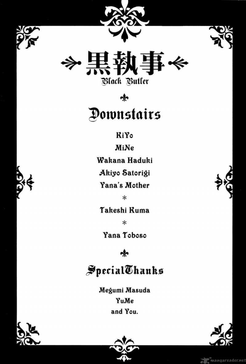 Read Kuroshitsuji Manga Online