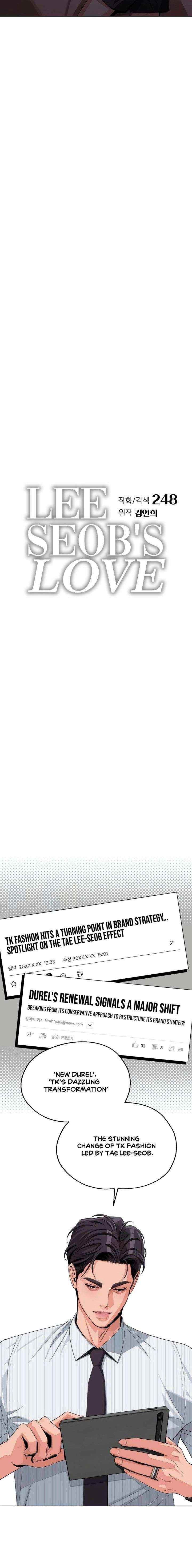 Read Lee Seob’s love Manga Online