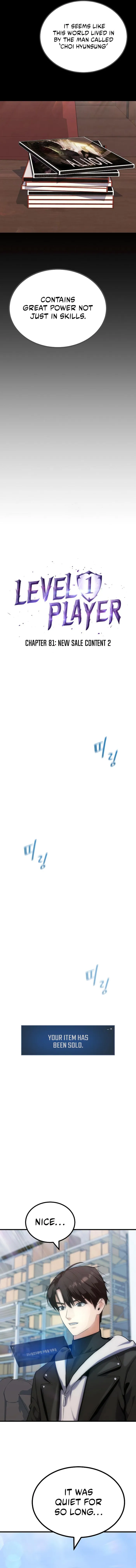 Read Level 1 Player Manga Online