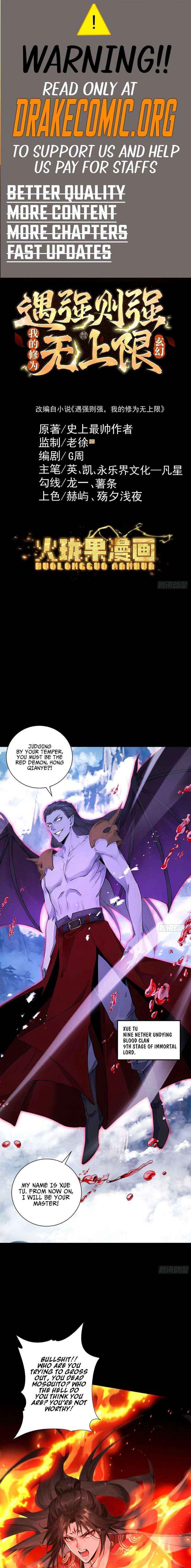 Read Limitless Ascension Strength Amid Adversity Manga Online