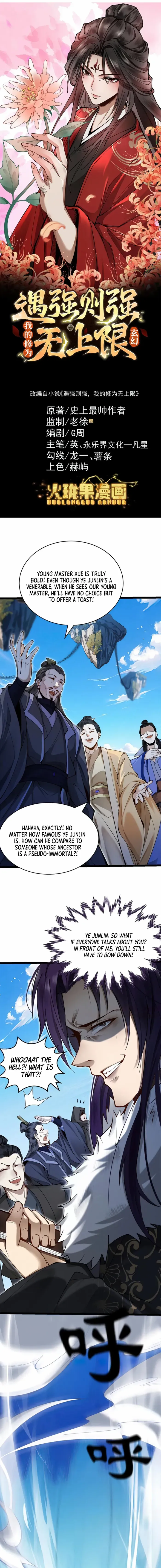 Read Limitless Ascension Strength Amid Adversity Manga Online