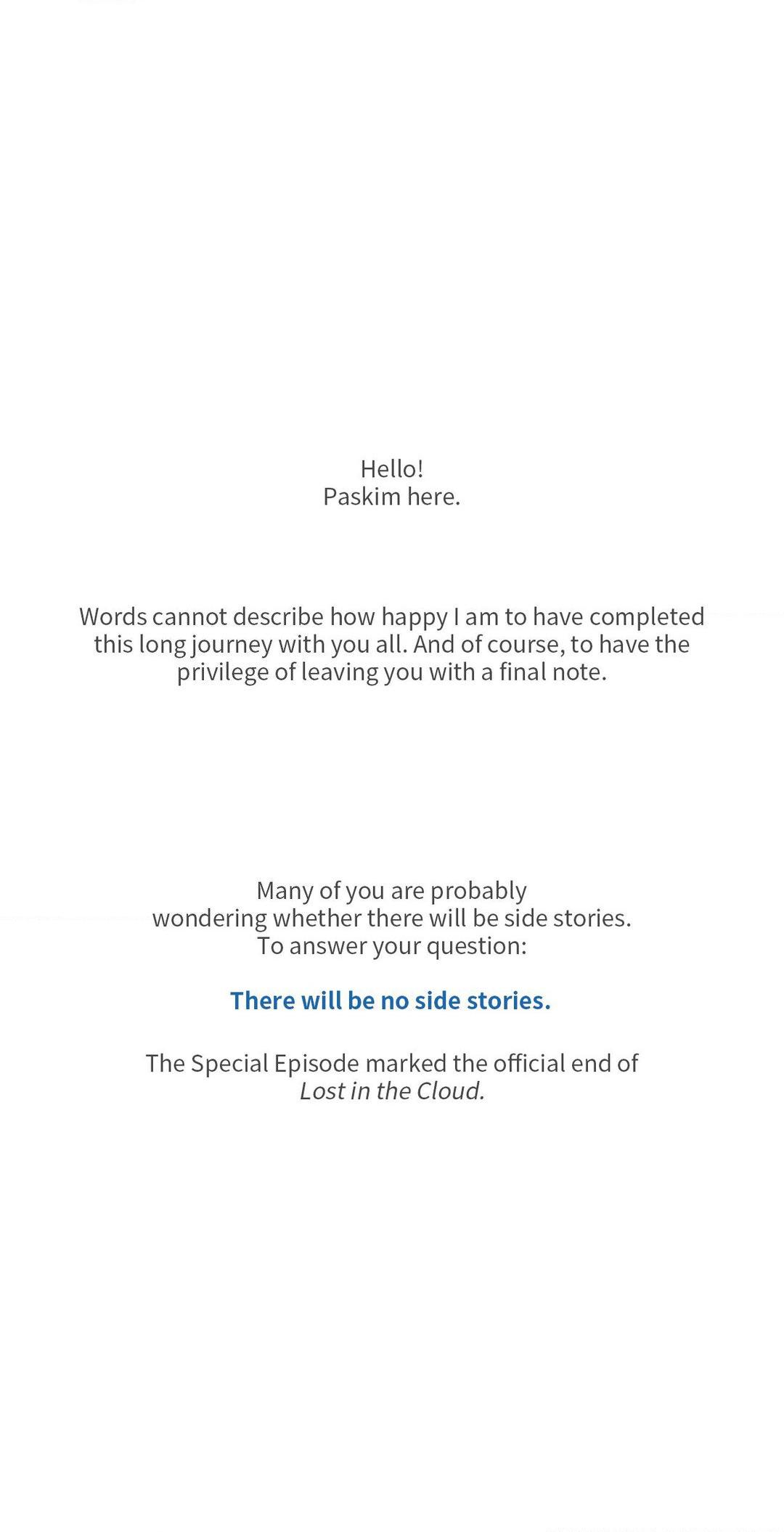 Read Lost in the Cloud Manga Online