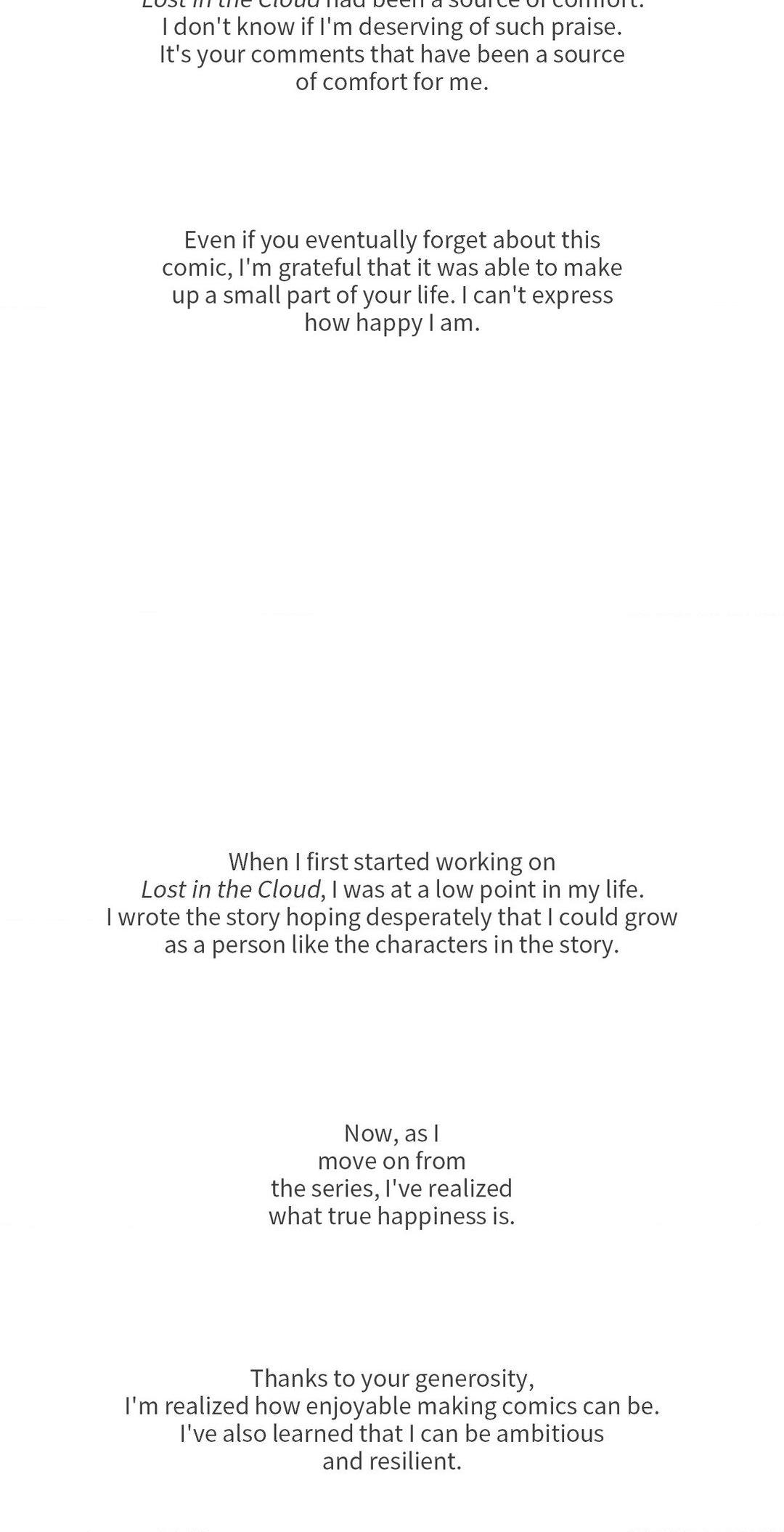 Read Lost in the Cloud Manga Online