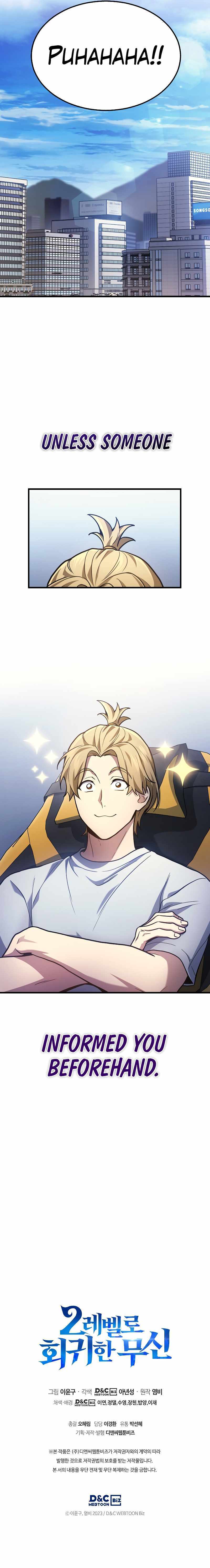 Read Martial God Regressed to Level 2 Manga Online