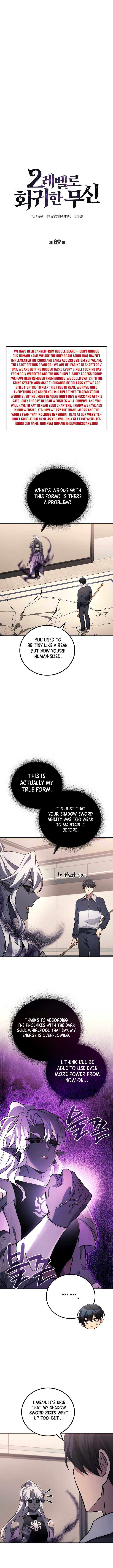 Read Martial God Regressed to Level 2 Manga Online