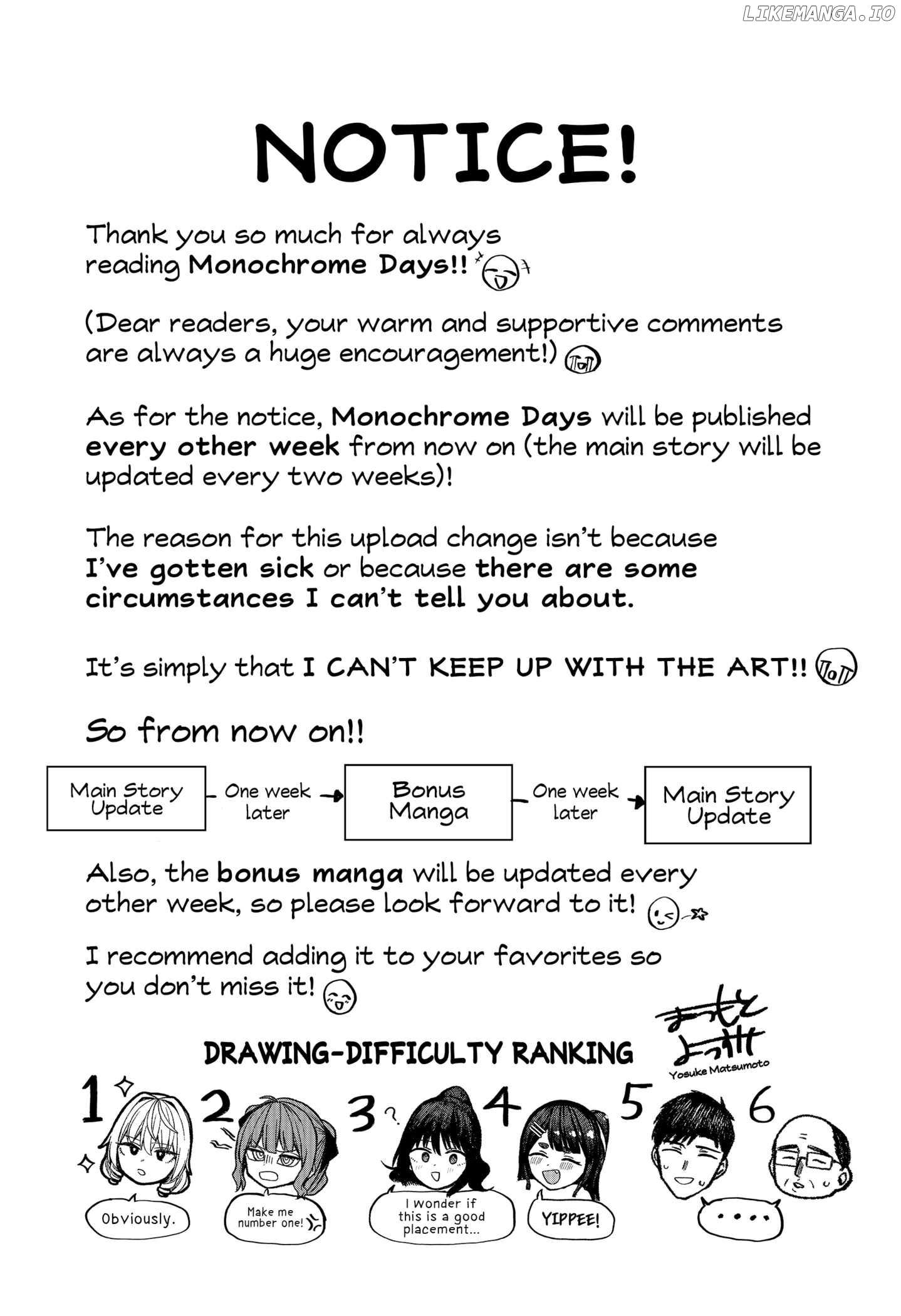 Read Monochrome Days Manga Online